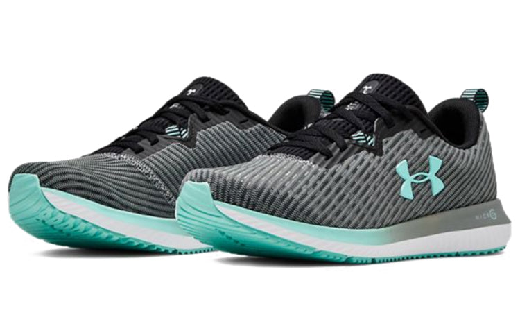 (WMNS) Under Armour Micro G Blur 2 'Black Green' 3021249-001