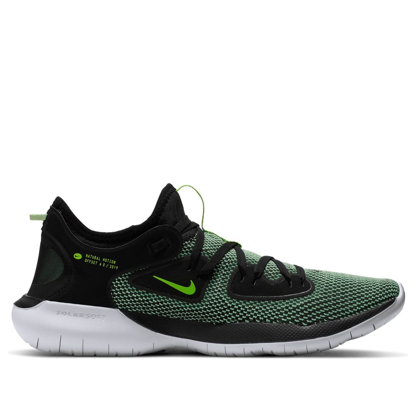 Nike Flex 2019 RN 'Black Electric Green' AQ7483-007