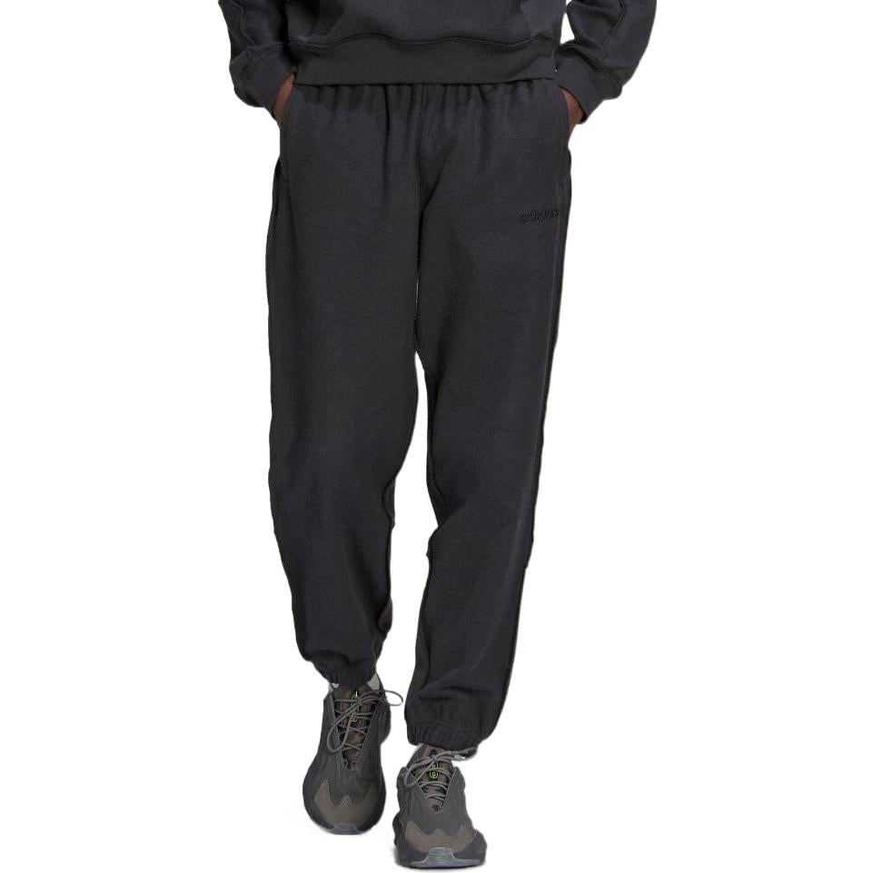 Men's adidas Solid Color Bundle Feet Casual Sports Pants/Trousers/Joggers Japanese Version Dark Grey HP0434
