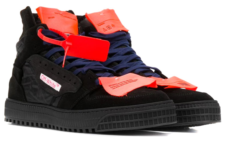 Off-White Off-Court 3.0 Hi-Top Sneakers Black/Blue OMIA065R20D380011000