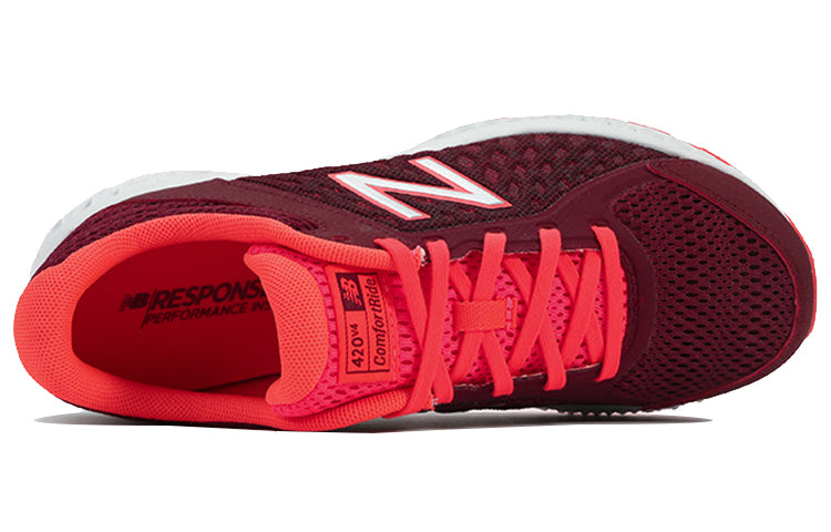(WMNS) New Balance 420 v4 Coral Red W420LP4