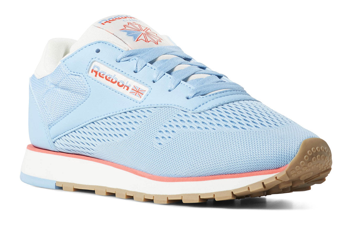 (WMNS) Reebok Classic Leather Mesh Running Shoes Blue CN6888