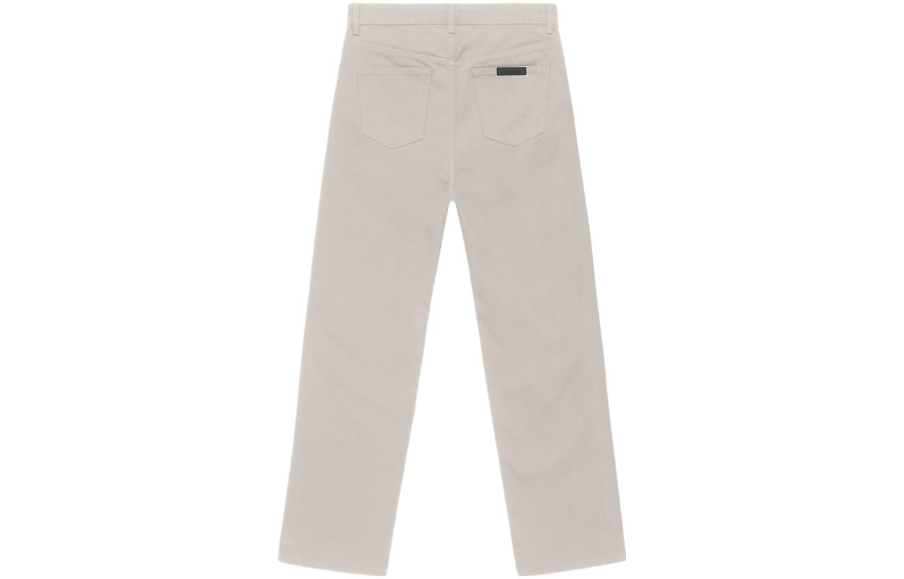 Fear of God Essentials FW23 5 Pocket Jean 'Silver Cloud' 130BT234112F