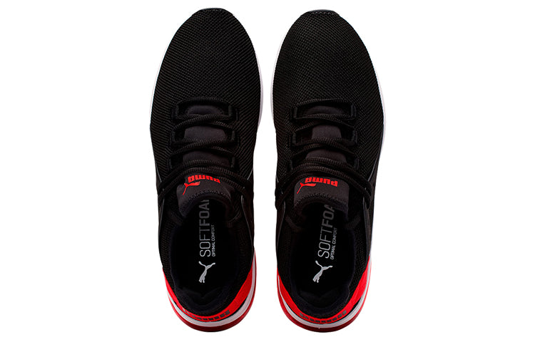 PUMA Electron Street Low-top Running Shoes Black/Red 367309-15