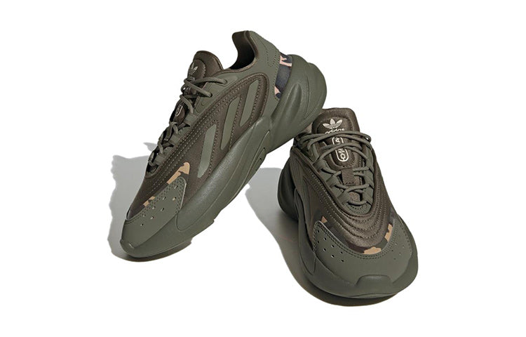 (GS) adidas Ozelia 'Olive Strata Camo' HQ1607