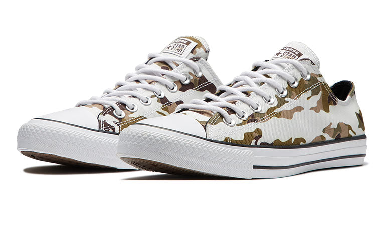 Converse Chuck Taylor All Star ALLOVER CAMO LOW Top 'White Grey' 166177C