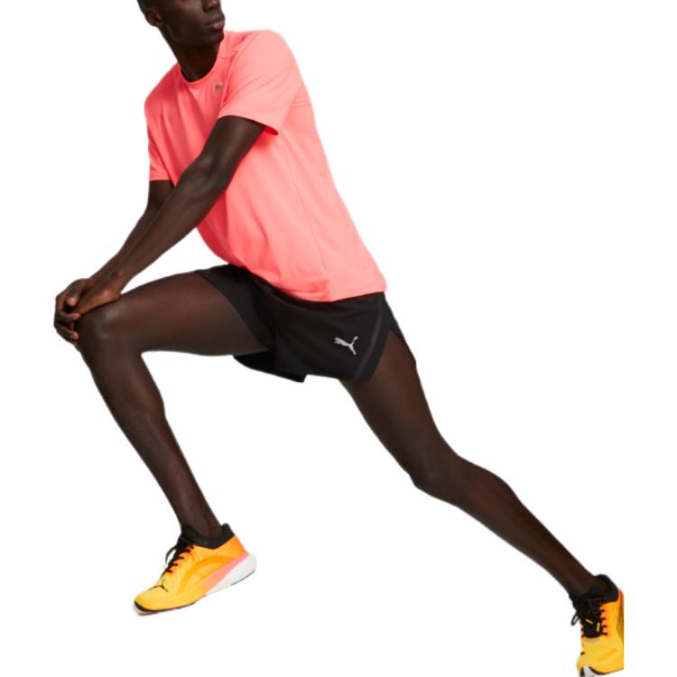 PUMA Run Split Running Shorts 'Black' 522912-01