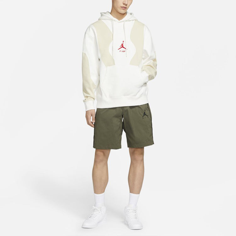 Air Jordan x Off-White Embroidered logo Hoodie Asia Sizin 'White' CV0541-134