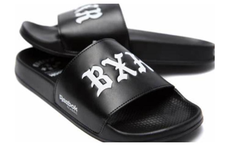 BXR x Reebok Classic Slide Athleisure Casual Sports Shoe Unisex Black V66799
