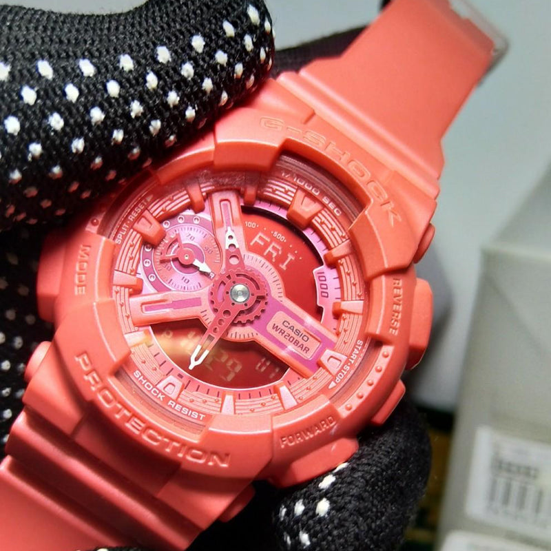 CASIO G-Shock Analog-Digital 'Pink' GMA-S110VC-4A