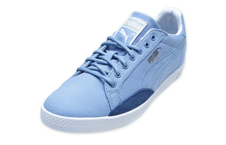 (WMNS) PUMA Match Denim Low-cut Sneakers Blue 363625-02