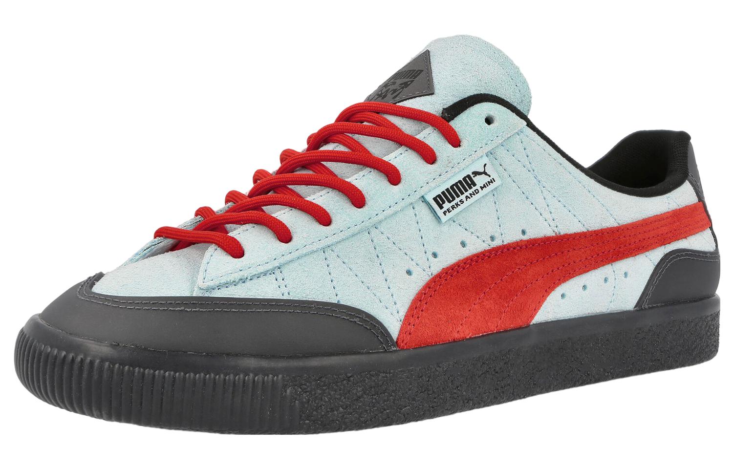 PUMA Perks and Mini x Clyde Rubber 'Light Aqua Warm Earth' 390450-01