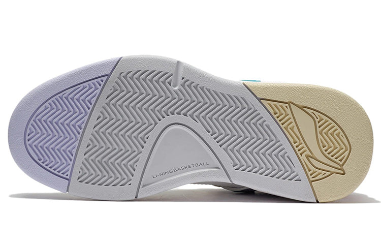 (WMNS) Li-Ning Retro Basketball Shoes 'White Multi' AGBS032-1