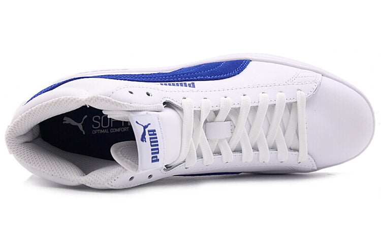 PUMA Smash v2 Mid L 'White Blue' 366924-01
