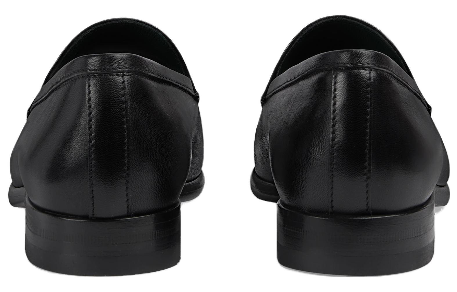 (WMNS) Gucci Jordaan Loafers 'Black' 759917-AACE9-1000