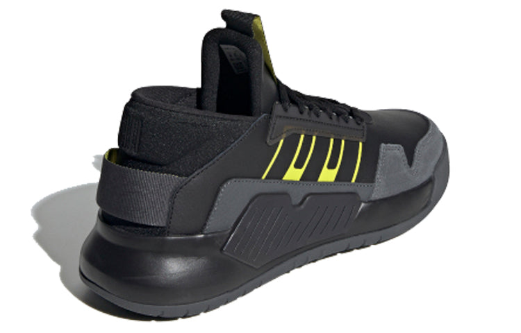 adidas neo Bball90s 'Black Gray Yellow' EG9027