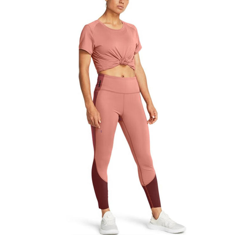 (WMNS) Under Armour Vanish Elite Vent T-shirt 'Pink' 1383638-696