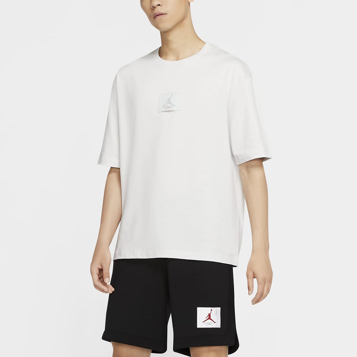 Air Jordan Flight Casual Sports Short Sleeve White CZ1214-094