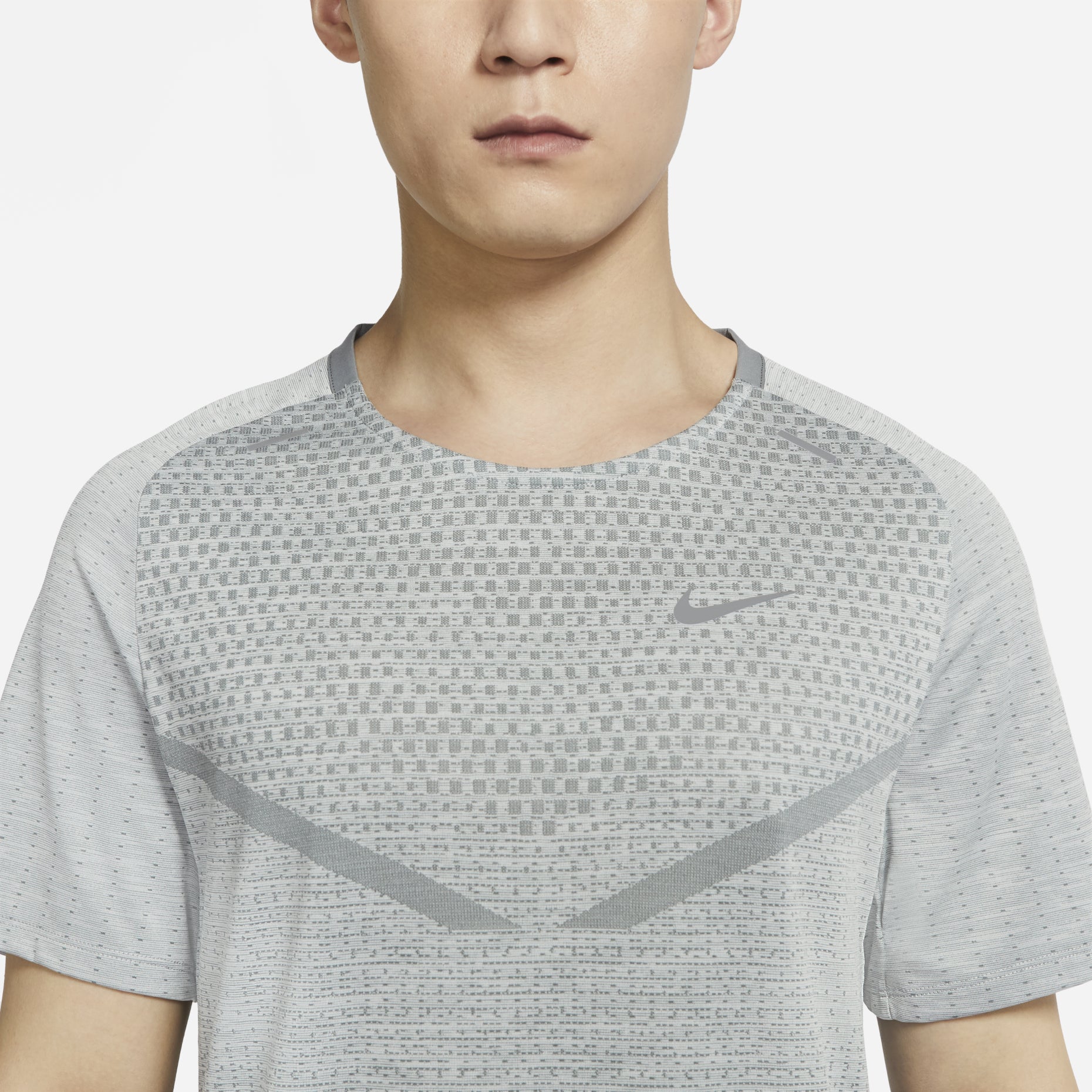 Nike Dri-Fit Adv Techknit Casual Sports T-Shirt 'Grey' DM4754-084