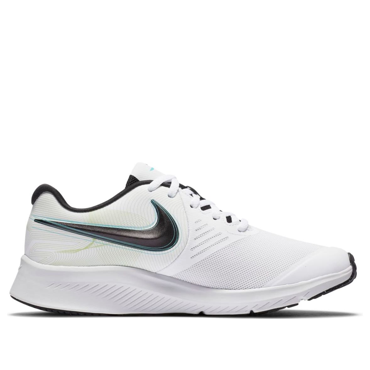 (GS) Nike Star Runner 2 Russell Wilson 'White Black' CZ2313-100