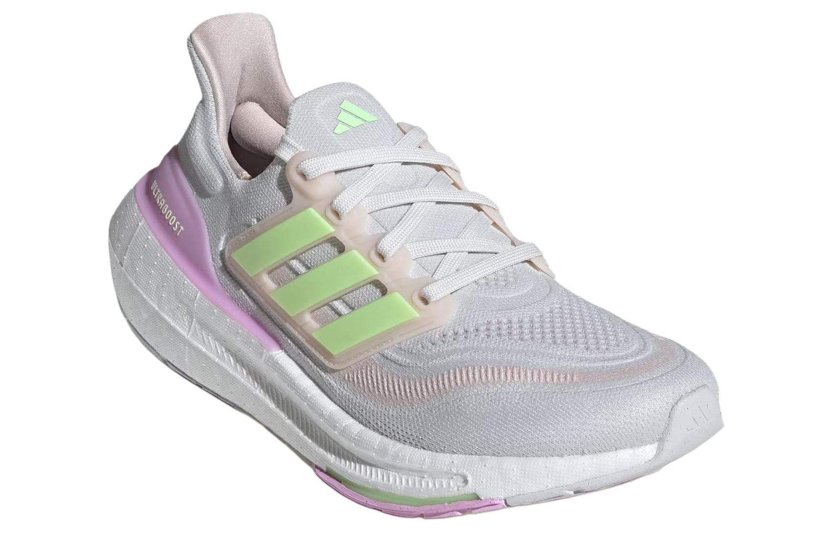 (WMNS) adidas Ultraboost Light 'White Green Lilac' IE3337