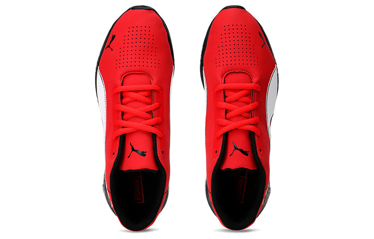 PUMA Ferrari Ultra Low Running Shoes White/Black/Red 339873-02