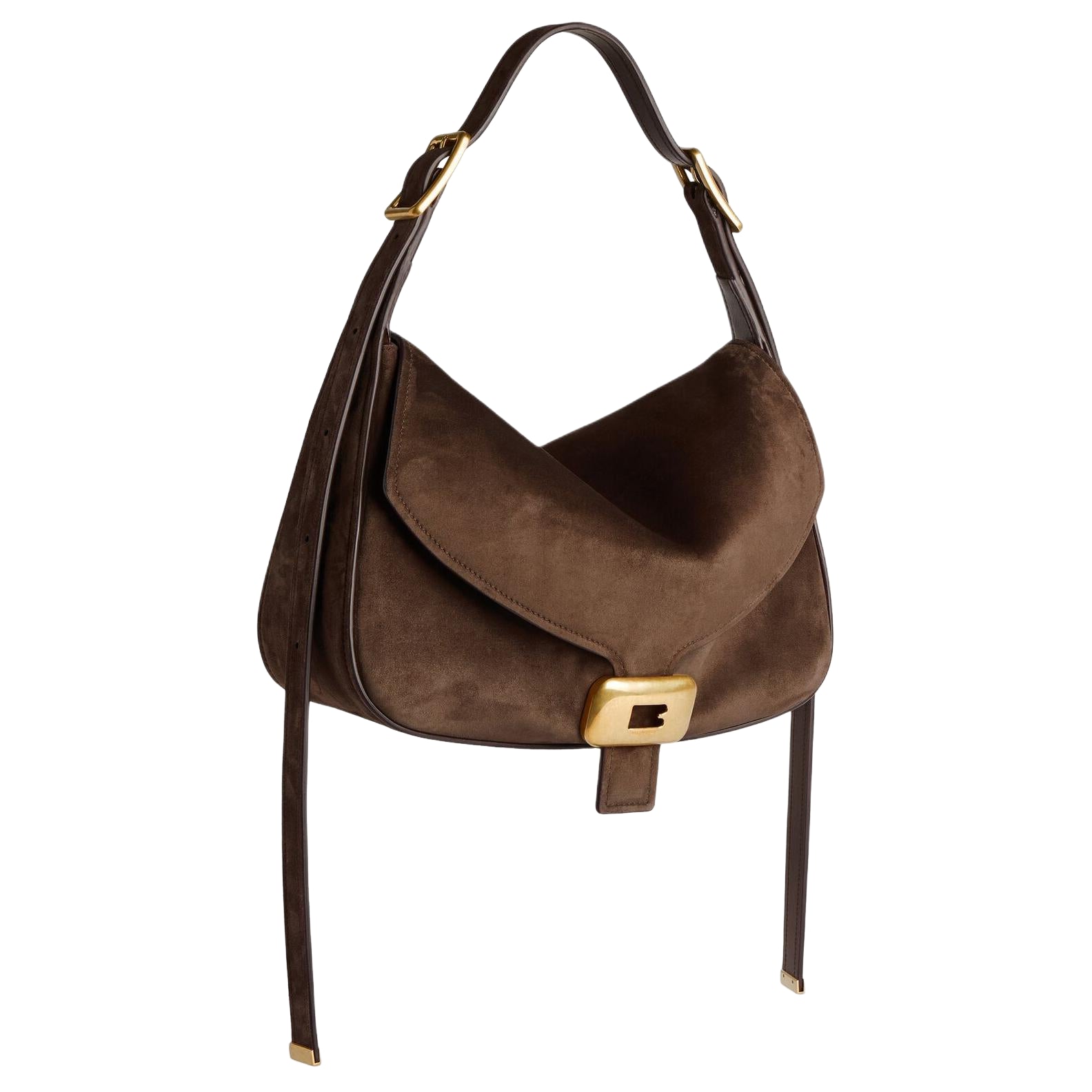 (WMNS) Balenciaga Clicca Shoulder Bag Medium 'Muscade' 8686722ACJ82255