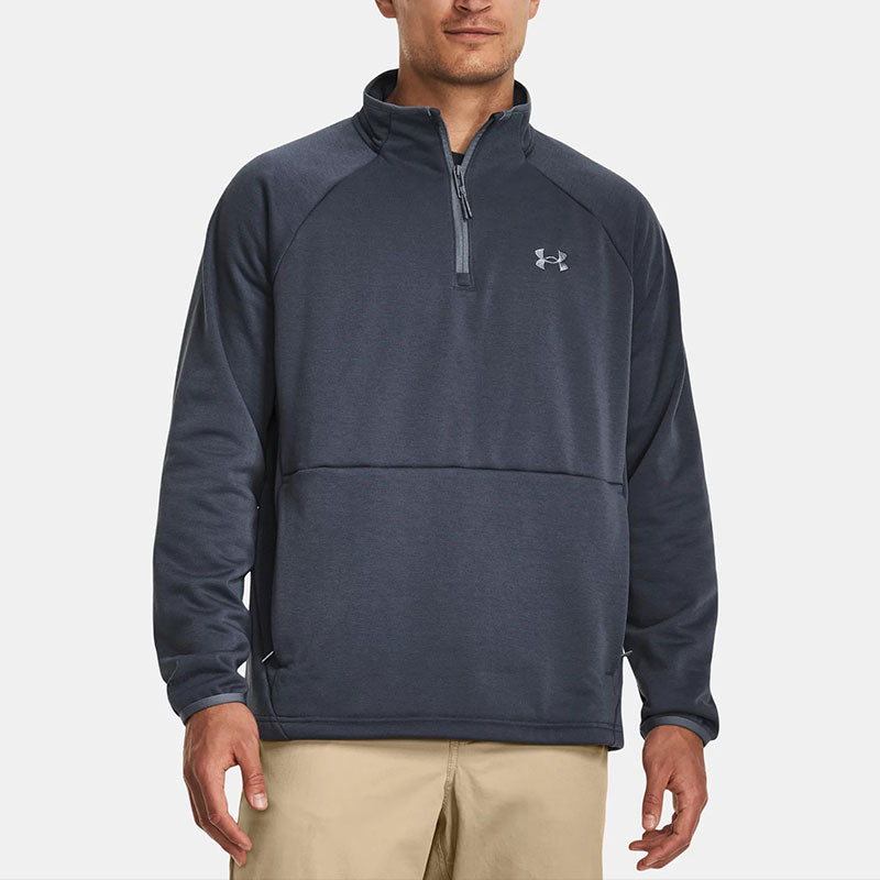 Under Armour Storm Twill Specialist 1/4 Pullover 'Downpour Grey' 1379915-044