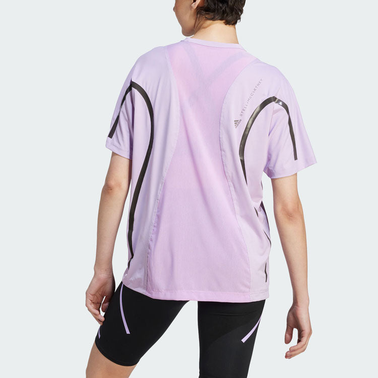 (WMNS) adidas x Stella McCartney Truepace Running Loose T-Shirts 'Purple' II3237