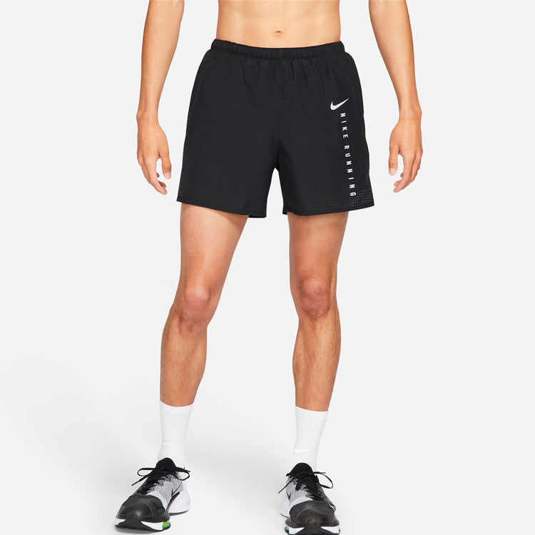 Nike Challenger Run Division Breathable Fabric Reflective Fast-Dry Sport Shorts Men's Black DA1311-010