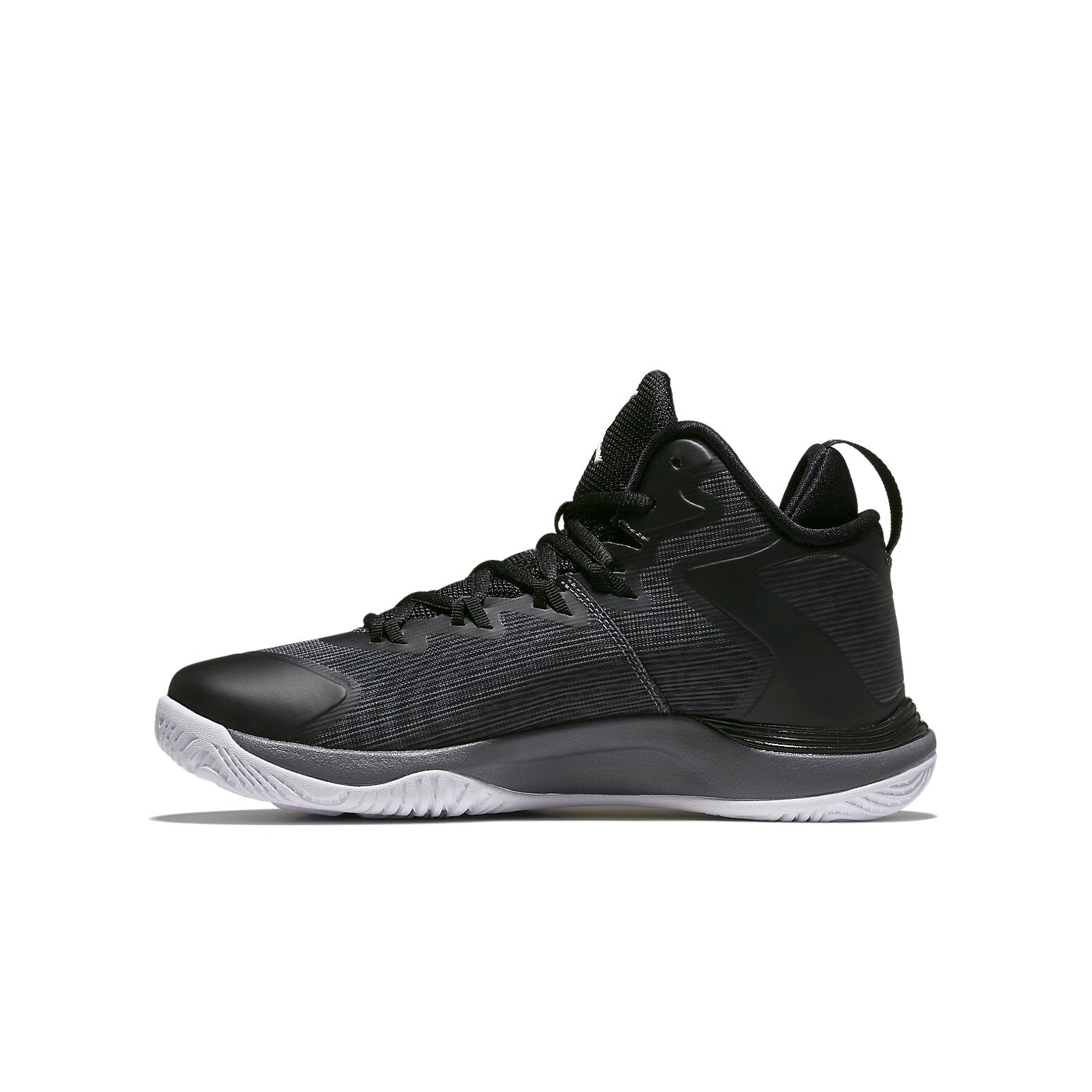 (GS) Air Jordan Super.Fly 'Black White' 684936-003
