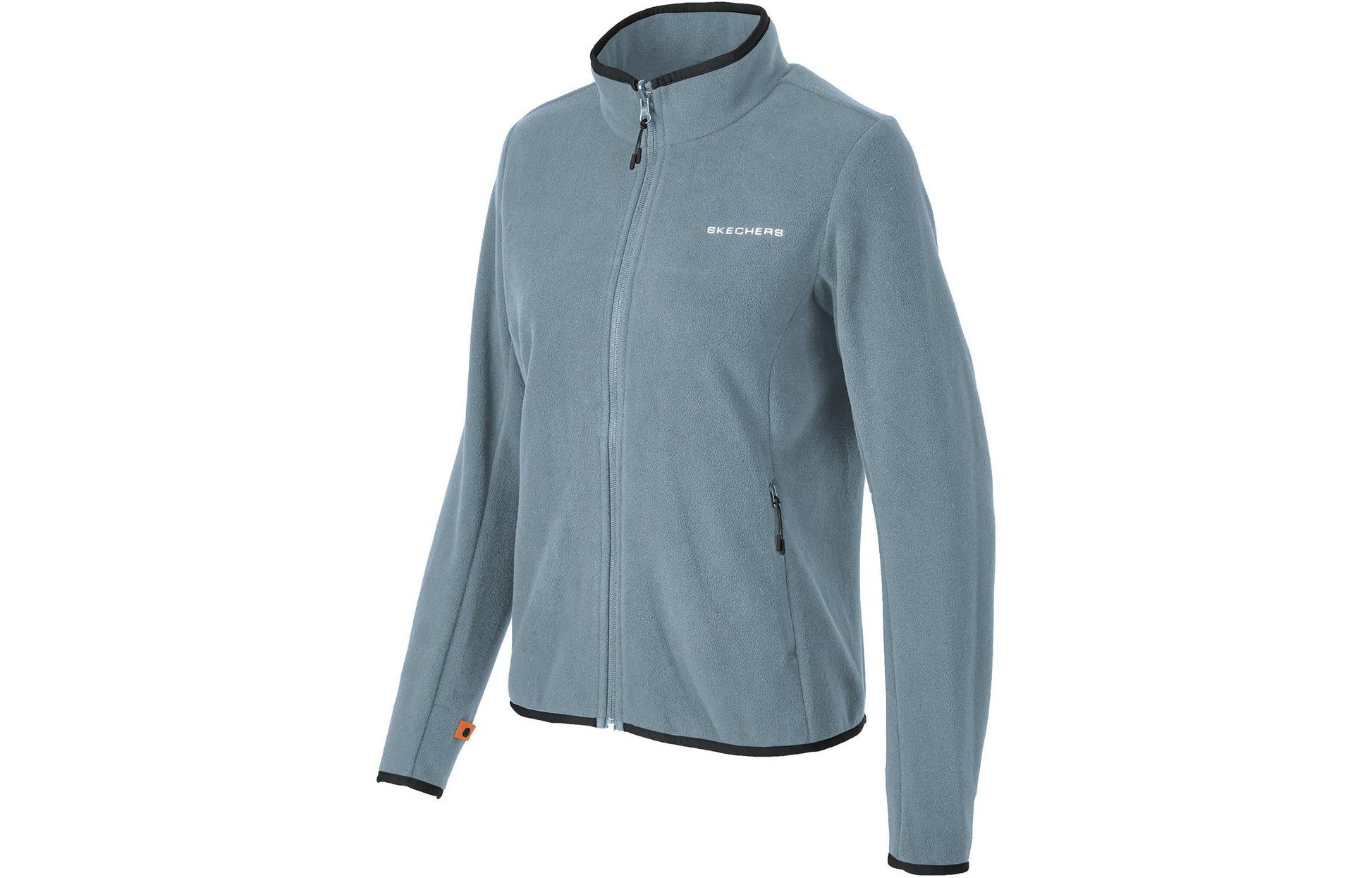 (WMNS) Skechers Solid Color Zipper 3-In-1 Jacket 'Orange Teal' P423W186-00S6