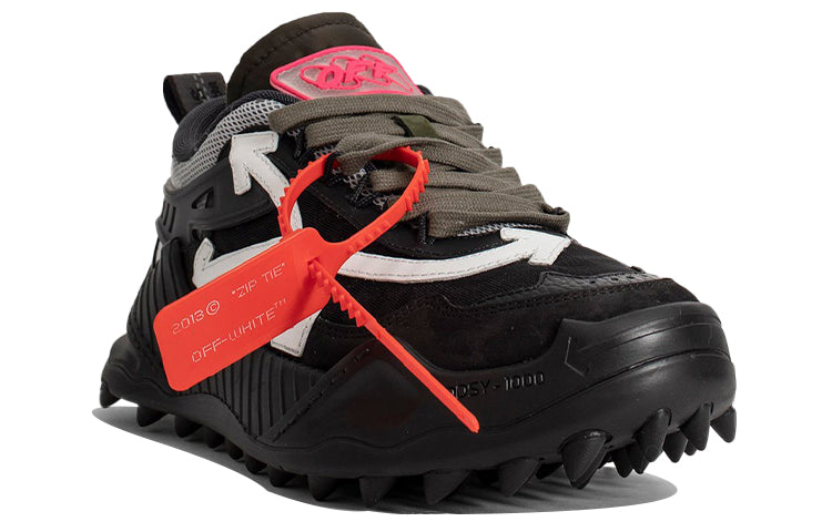 (WMNS) Off-White Odsy-1000 Black OWIA180E20FAB0011001