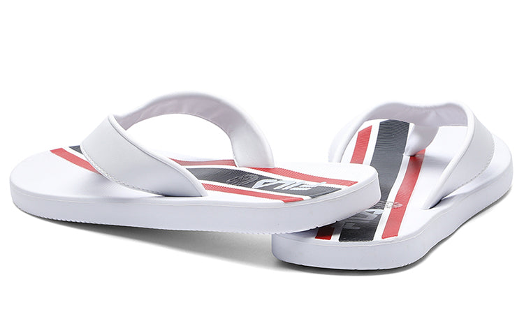 FILA Heritage FHT Minimalistic Casual Flip-Flops White F12M124659FWT