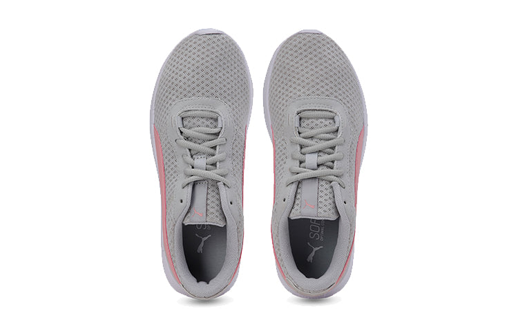 (GS) PUMA ST Activate Sports Running Shoes Grey/Pink/White 369069-10