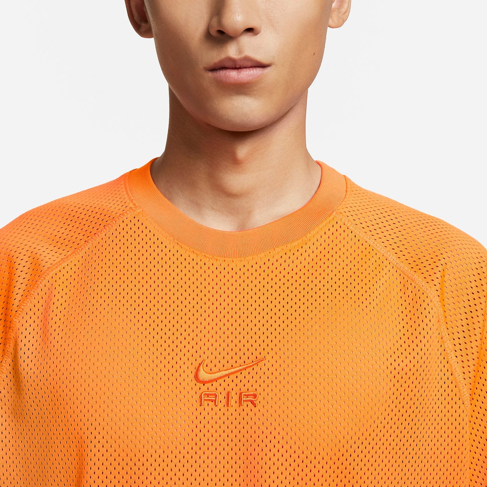Nike air Oversized Short Sleeve Top 'Orange' DX0157-885