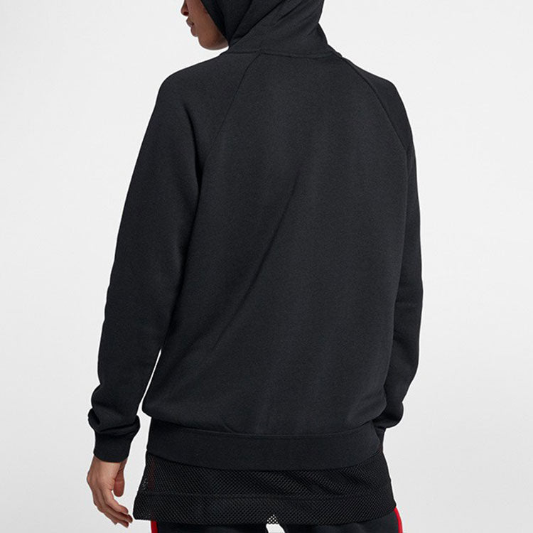 (WMNS) Nike Sportswear Rally Hooded Jacket 'Black White' 930910-010