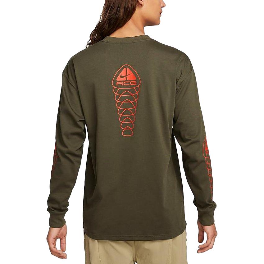 Nike ACG Long Sleeve Tee Lungs 'Khaki' DX9454-325