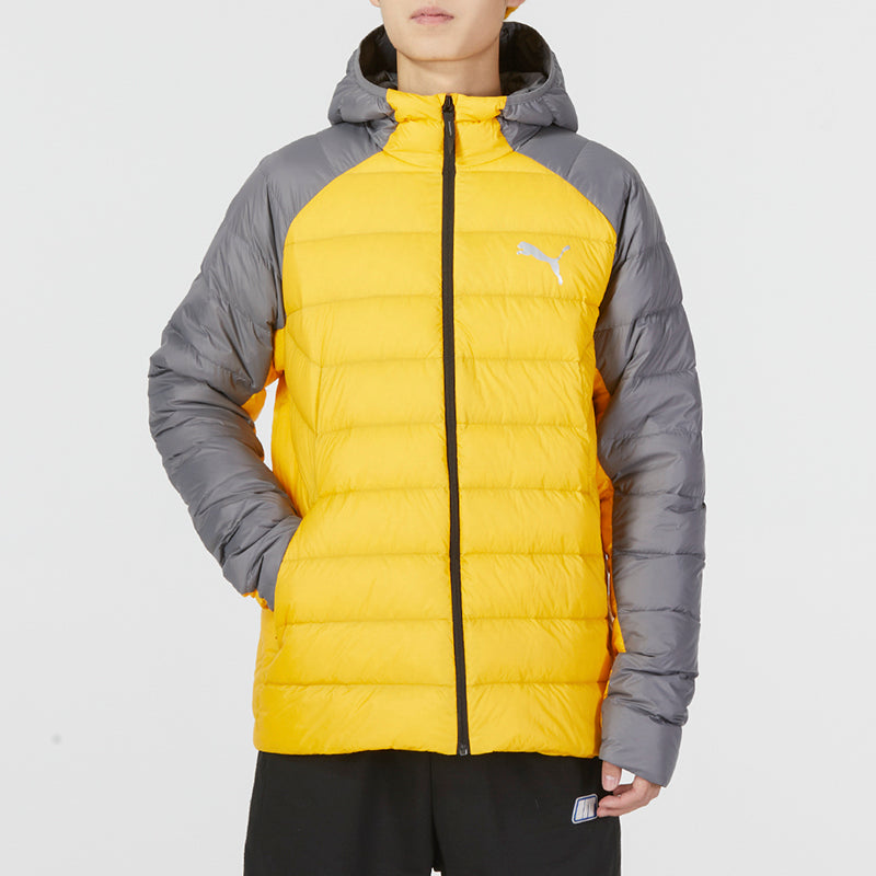 PUMA PwrWarm PackLite Hd Jacket Logo 'Yellow' 672911-39