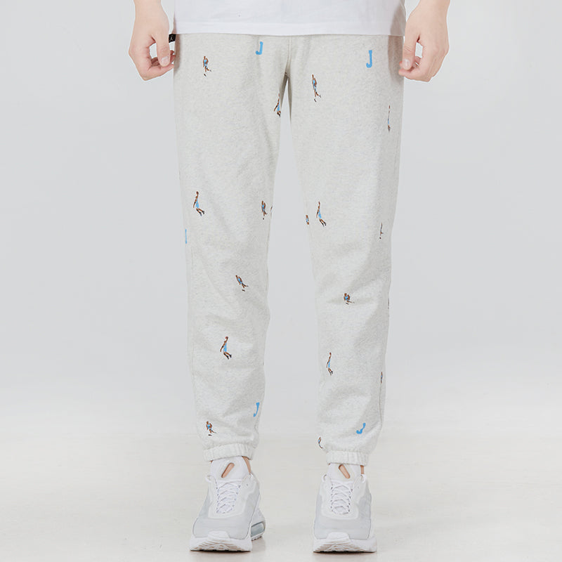 Air Jordan Essentials Funny Pattern Knit Bundle Feet Sports Pants 'White' DH3520-141