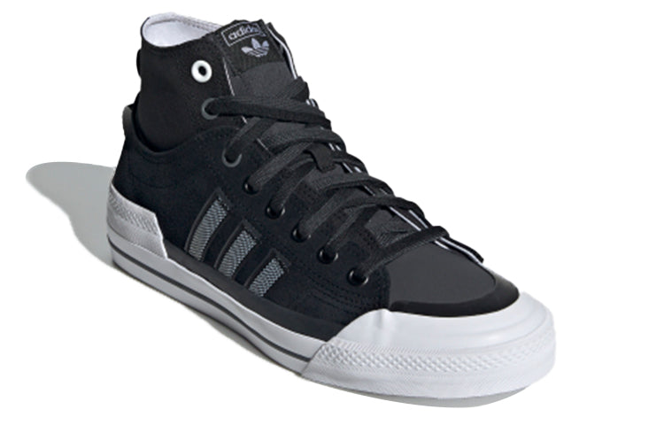 adidas Nizza Hi DL 'Black White Silver' GZ2657