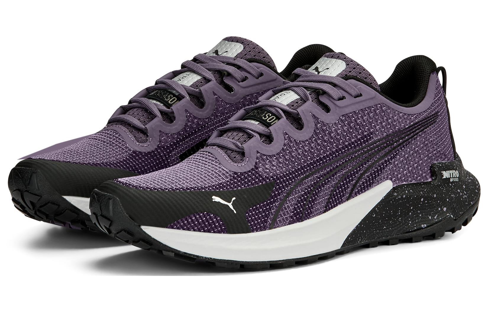 (WMNS) PUMA Fast-Trac Nitro 'Purple Charcoal' 377046-06
