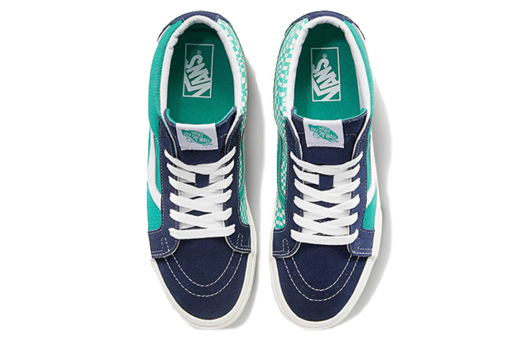 Vans SK8-Mid Reissue Black-Green 'Blue Green' VN0A391FTET