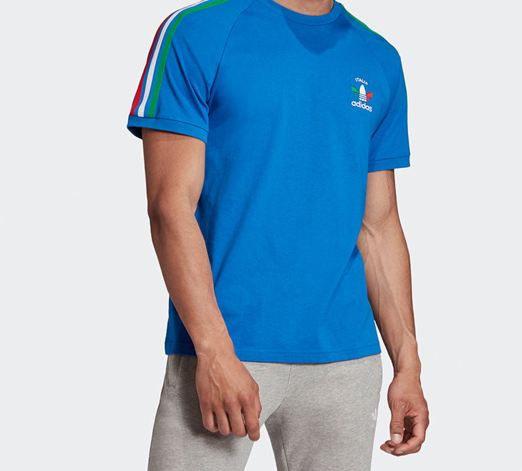 adidas originals MENS Sports Short Sleeve Blue GP1921