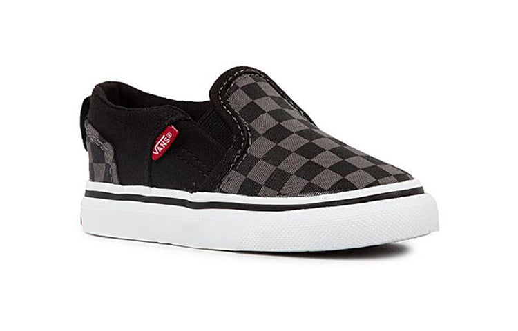 (TD) Vans Asher V 'Checkers - Black Pewter' VN000XE98JU
