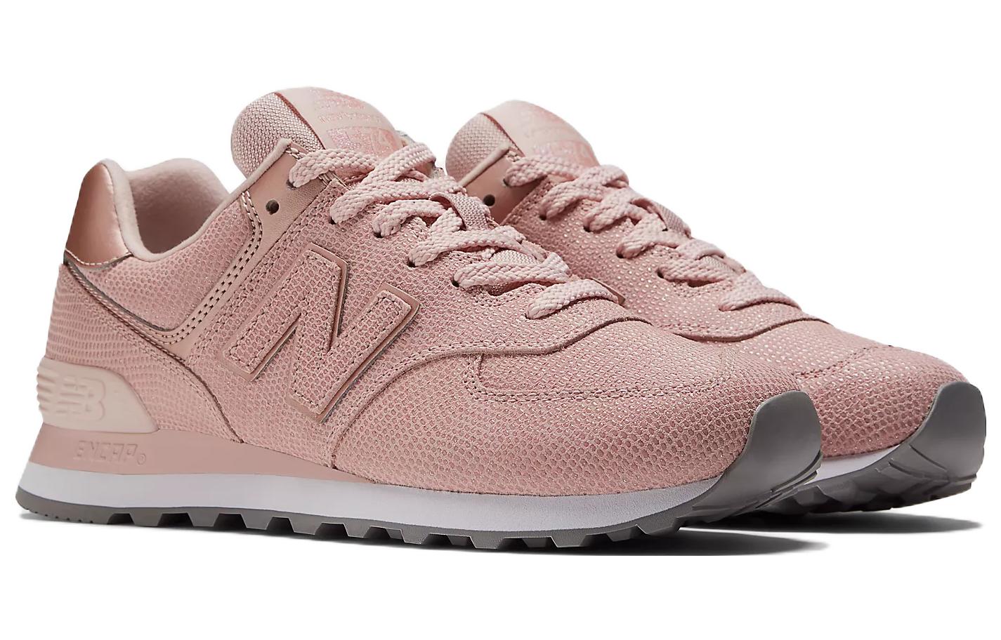 (WMNS) New Balance 574 'Pink Reptile' WL574NK2