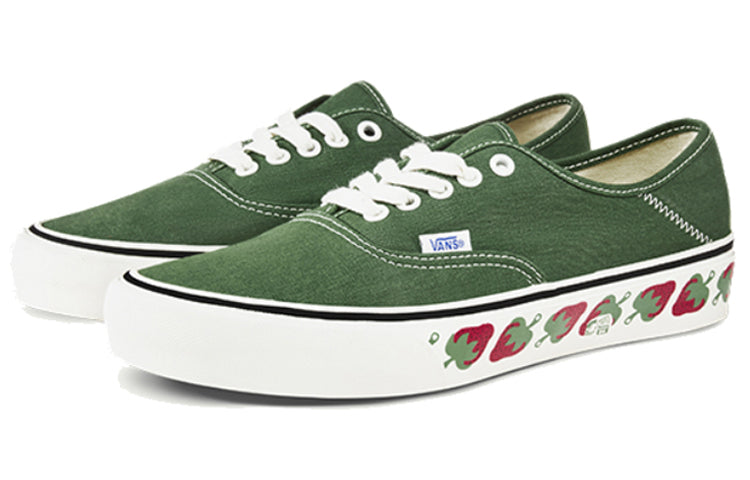 Vans Authentic Low Tops Non-Slip Lightweight Skateboarding Shoes Unisex Green VN0A3MU6VL9