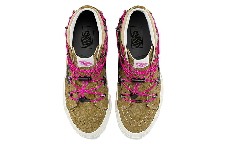 Vans Unisex SK8-HI Echo DX Sneakers Brown VN0A7Q5OB75