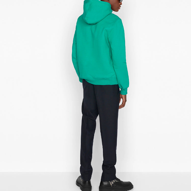 DIOR Cotton Hooded Sweatshirt For Men Green 943J600A0531-C610