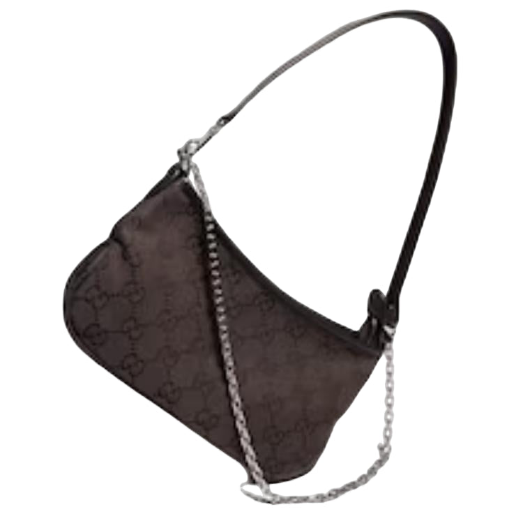 (WMNS) Gucci Gossip Small Shoulder Bag 'Dark Brown' 875847-FAFV4-2543